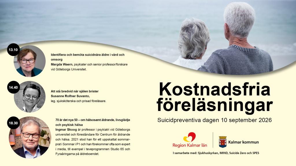 Suicidpreventiva dagen 10 september 13:00-16:00
