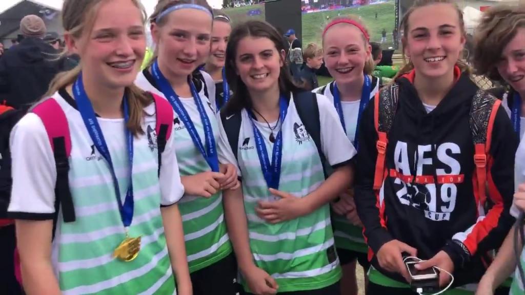 SWAG Academy U14 Girls Cup Winners