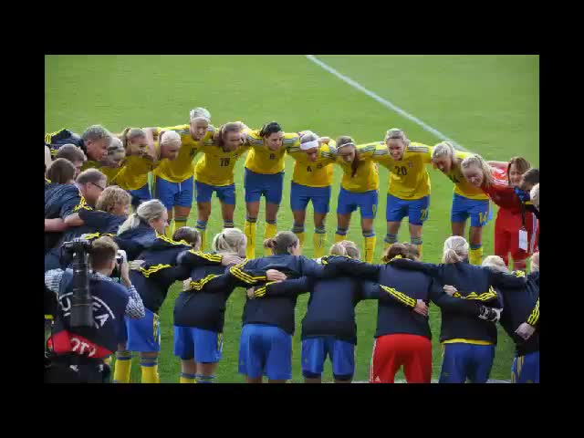 Dam-EM Fotboll Halmstad 21 juli 2013