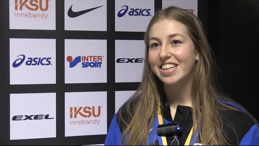 Jessica Lidberg efter finalen