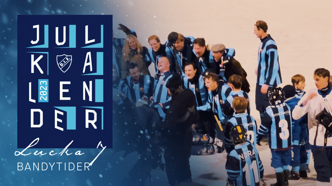 Djurgården Fotboll: 
        Kotschacks Julkalender 2023 Lucka 7 - Bandytider
      