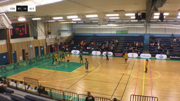 Central Basket Gul - Alvik Blixtrarna
