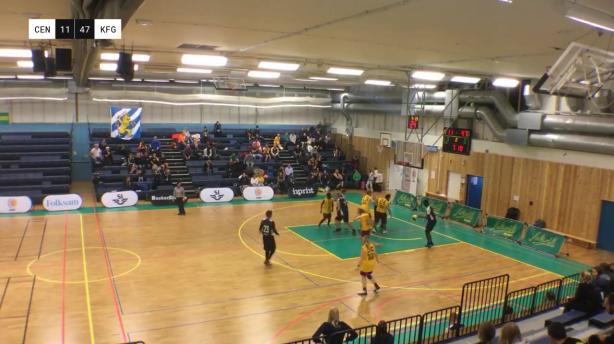 Central Basket Gul - KFUM Göteborg Olympic Vit