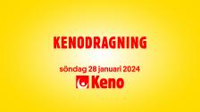 Keno söndag 28 januari