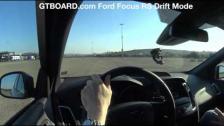 Drift Mode Ford Focus RS inside view GREAT fun!