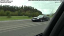 Nissan GT-R vs Mercedes SL65 Black Series (SL65 stock and GTR is facelift and has Y-pipe + decat)