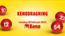 Keno onsdag 28 februari