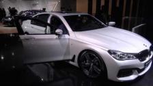 [4k] Mineral White BMW 730d G11 Frankfurt Salon 2015 IAA