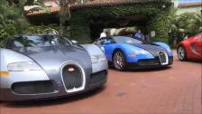 2012 Bugatti Grand Tour event from Santa Barbara to Pebble Beach, USA