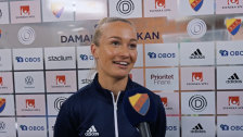 Intervjuer efter segern mot Eskilstuna