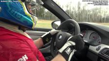 BMW M5 F10 racer Alx review at Mantorp Park in the afternoon and kindergarten express in the morning
