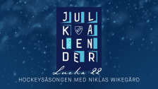 Kotschacks Julkalender 2025 Lucka 22 - Hockeysäsongen med Niklas Wikegård