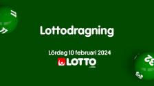 Lotto lördag 10 februari