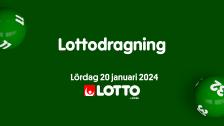 Lotto lördag 20 januari