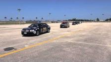 Lineup some Gumballers at Daytona Speedway during Gumball 3000 Miami2Ibiza 2014