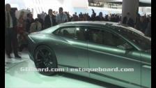 Paris 08: Lamborghini Estoque: first interiour movie of four door supersportcar = GTBoard.com