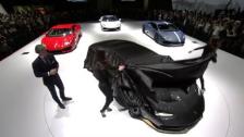 Lamborghini Press Conference Geneva Salon 2016 with Stephan Winkelmann Centenario premiere
