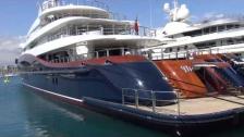 [4k] Superyachts in Antibes, YCA Southern France April 2015