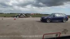 Uncut BMW M5 Touring Supersprint headers + exhaust (+40 HP) vs MTM Audi RS6 (730 HP)