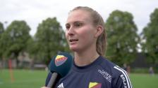 Rachel Bloznalis inför Rosengård