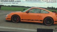 1080p: Porsche 911 GT3 RS (997) vs BMW M5 Evosport headers, RPI scoops etc
