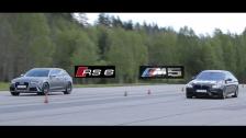 Tuned Audi RS6 vs tuned BMW M5 F10 (Bimmers of Sweden Official)