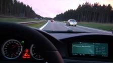 Vlog#4: Towards BMW M5 F10 presentation on unlimited Autobahn in a G-Power BMW M3 SKII CS