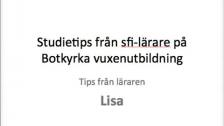 Studietips från Lisa (franska)