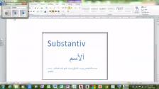 Substantiv (arabiska)