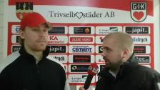 Henrik Olsén efter 1-2 förlusten mot Arboga hemma!