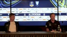 Se presskonferensen efter Malmö FF – Djurgårdens IF