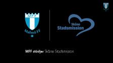 Malmö FF stödjer Skåne Stadsmission