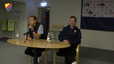 Presskonferensen efter Gif Sundsvall - Djurgården