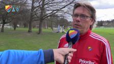 Pelle inför kvällens match