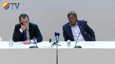 Presskonferensen efter DIF-IFK Göteborg