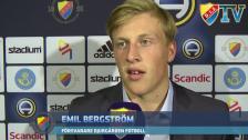 Emil om målet och matchen mot Elfsborg