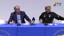 Presskonferensen efter Djurgården - Åtvidaberg