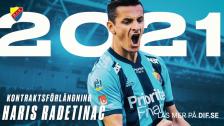 Haris Radetinac om det nya kontraktet över säsongen 2021